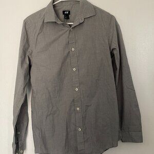H&M Grey Dress Shirt (size S)